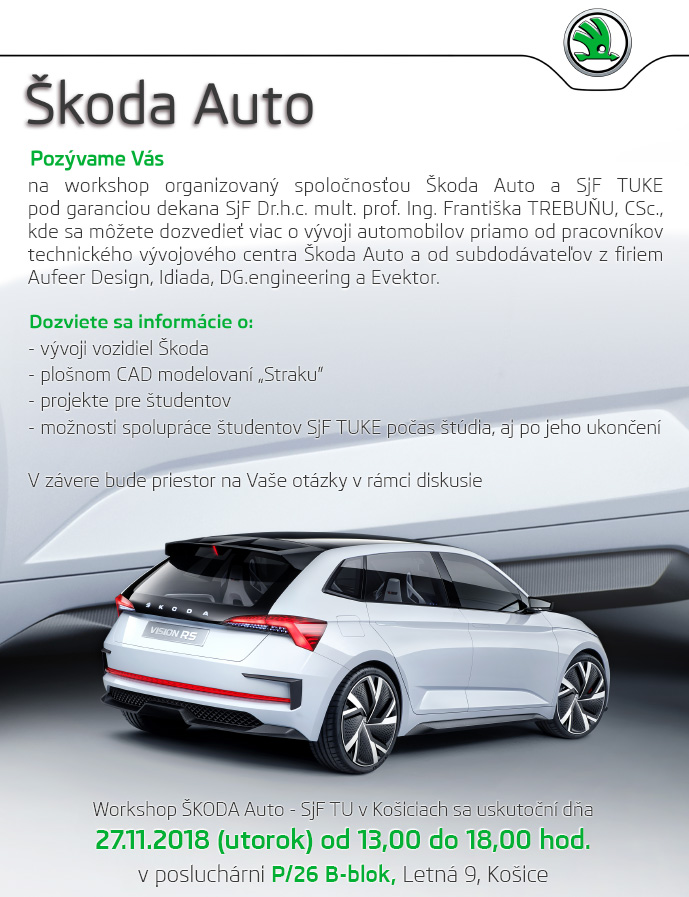 Škoda Auto Workshop 2018