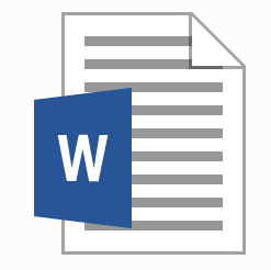 Word 2013 Icon