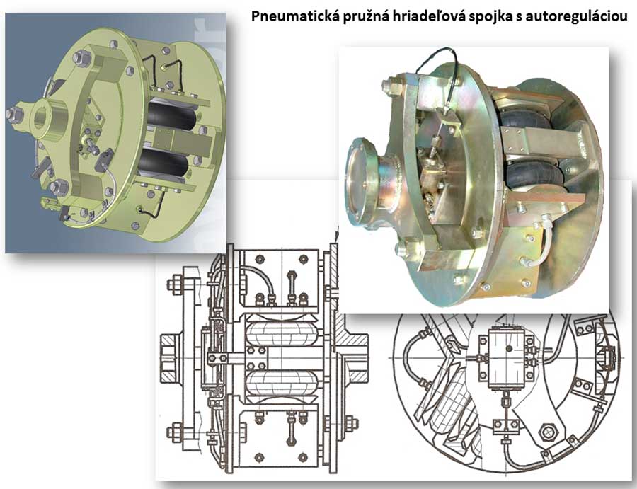 Pružná hriadeľová spojka