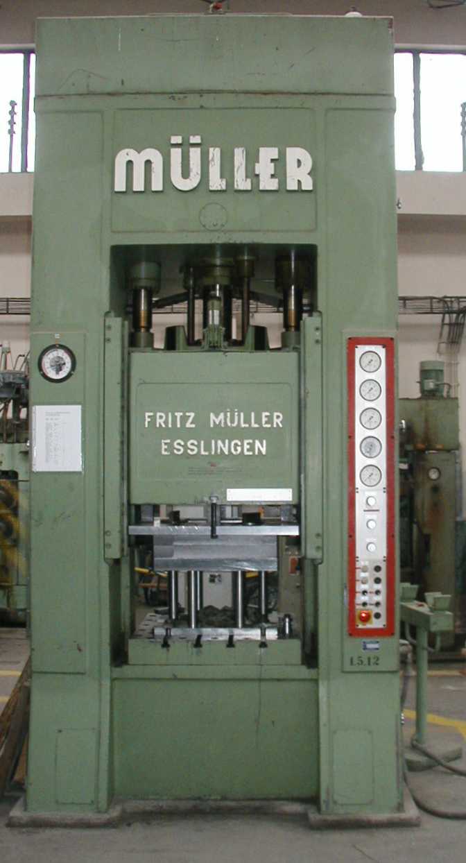 Fritz Muller BZE 100 hydraulicky trojcinny lis